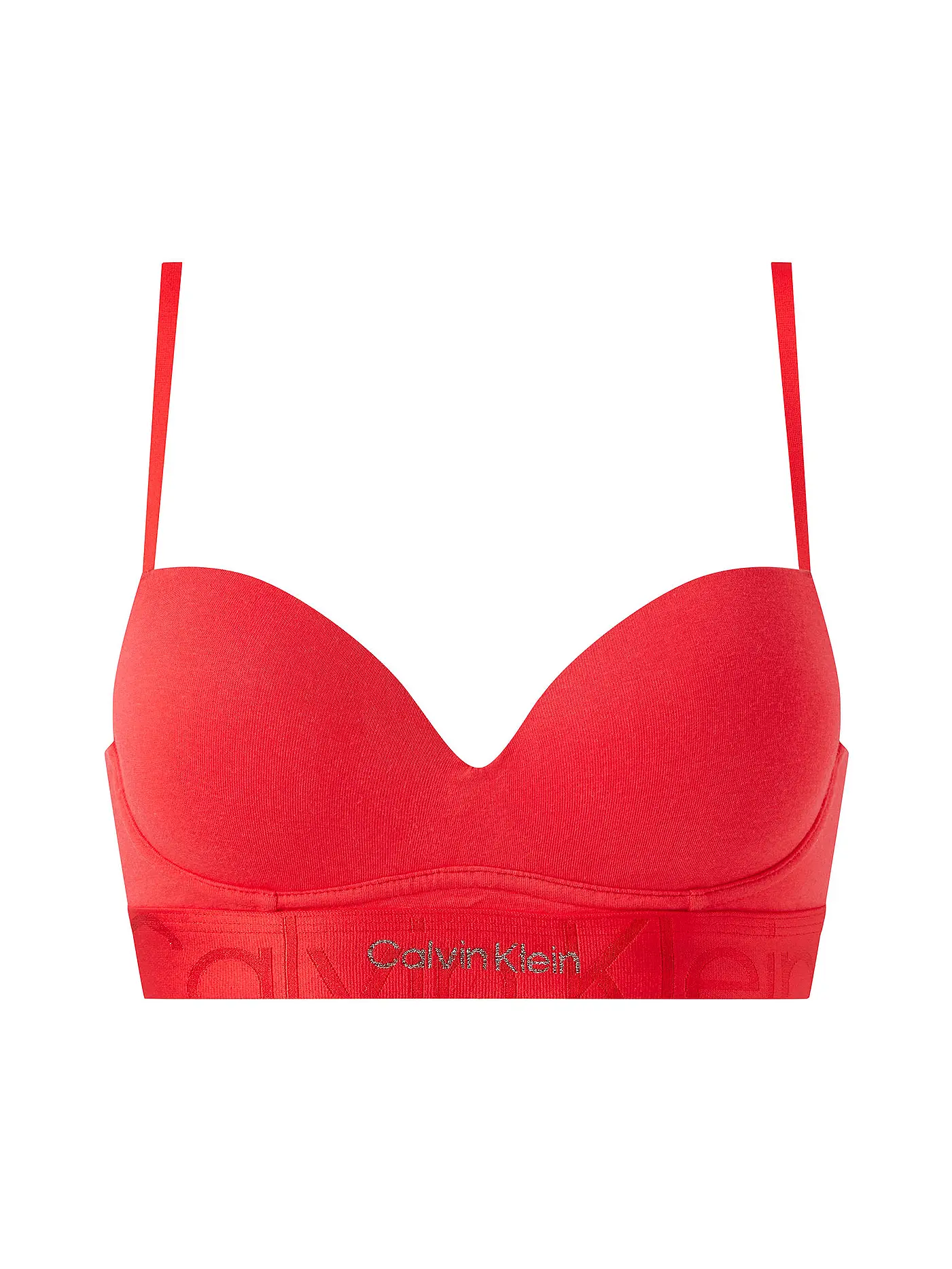 CALVIN KLEIN | Bralette Push Up Black | rot